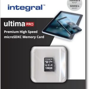 Integral 128GB Micro SD Card Premium 4K