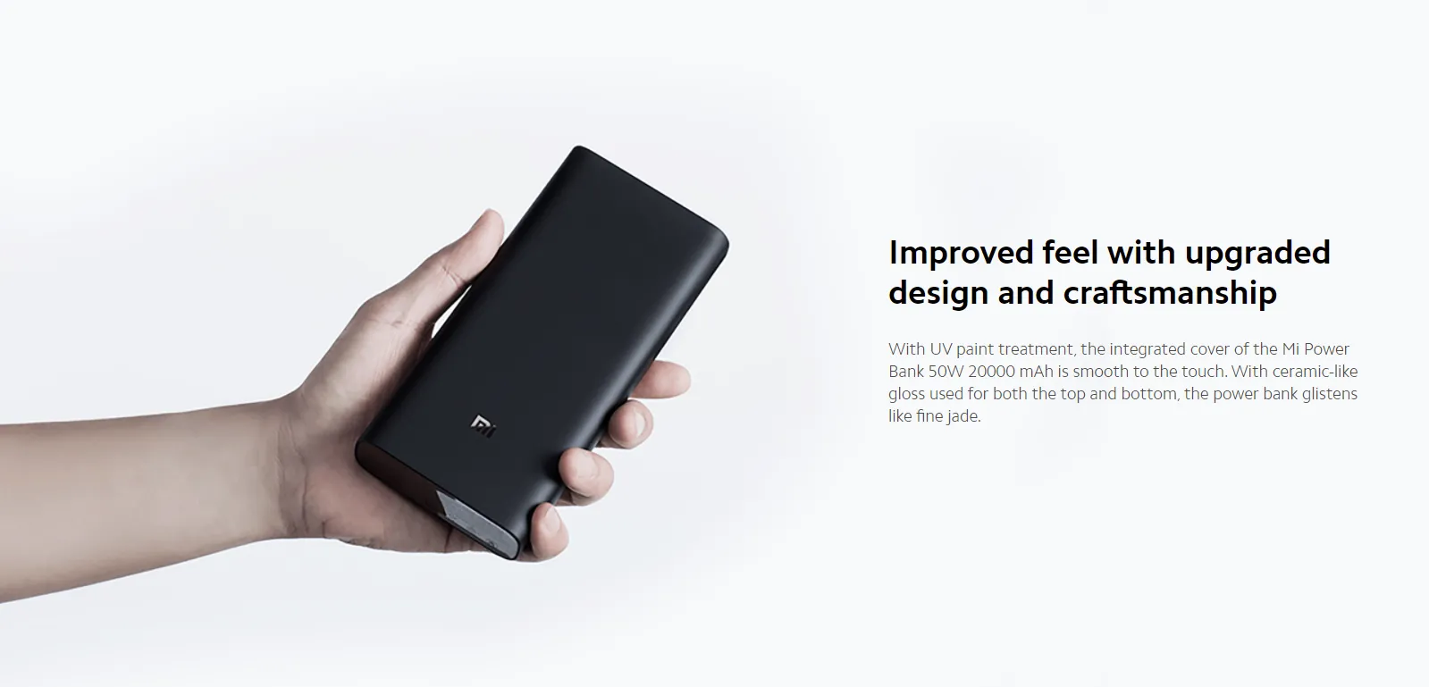 Xiaomi Power Bank 20.000 mAh 50W Fast Charge Black