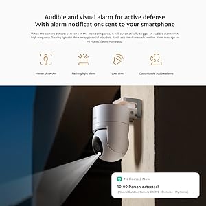 Alarms with Spotlights and Siren