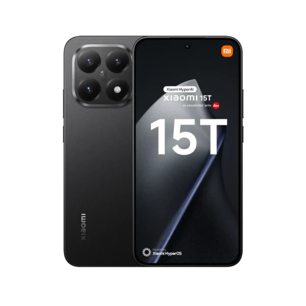 Xiaomi 15T smartphone in black
