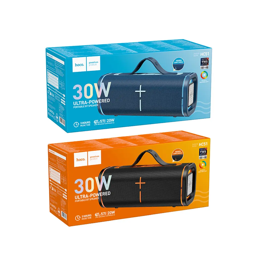 Bluetooth speaker 30W 5h Hoco - Image 5