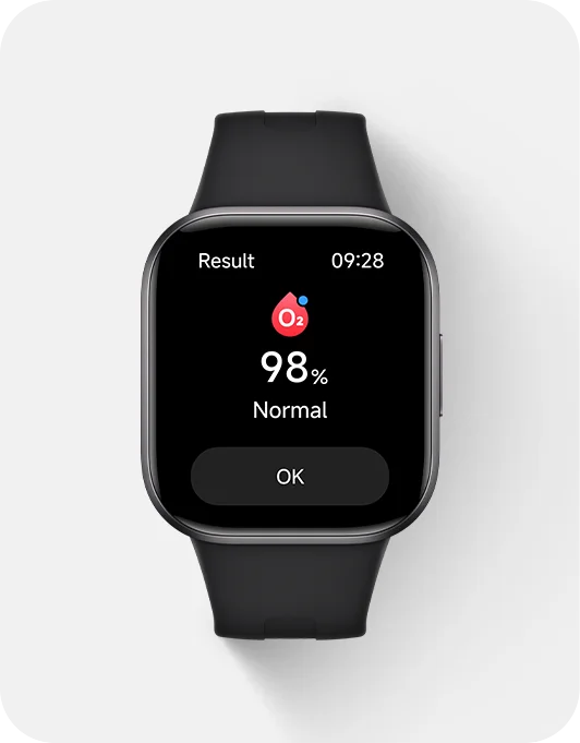 Heart rate, blood oxygen and sleep tracking on the Redmi Watch 6 Active