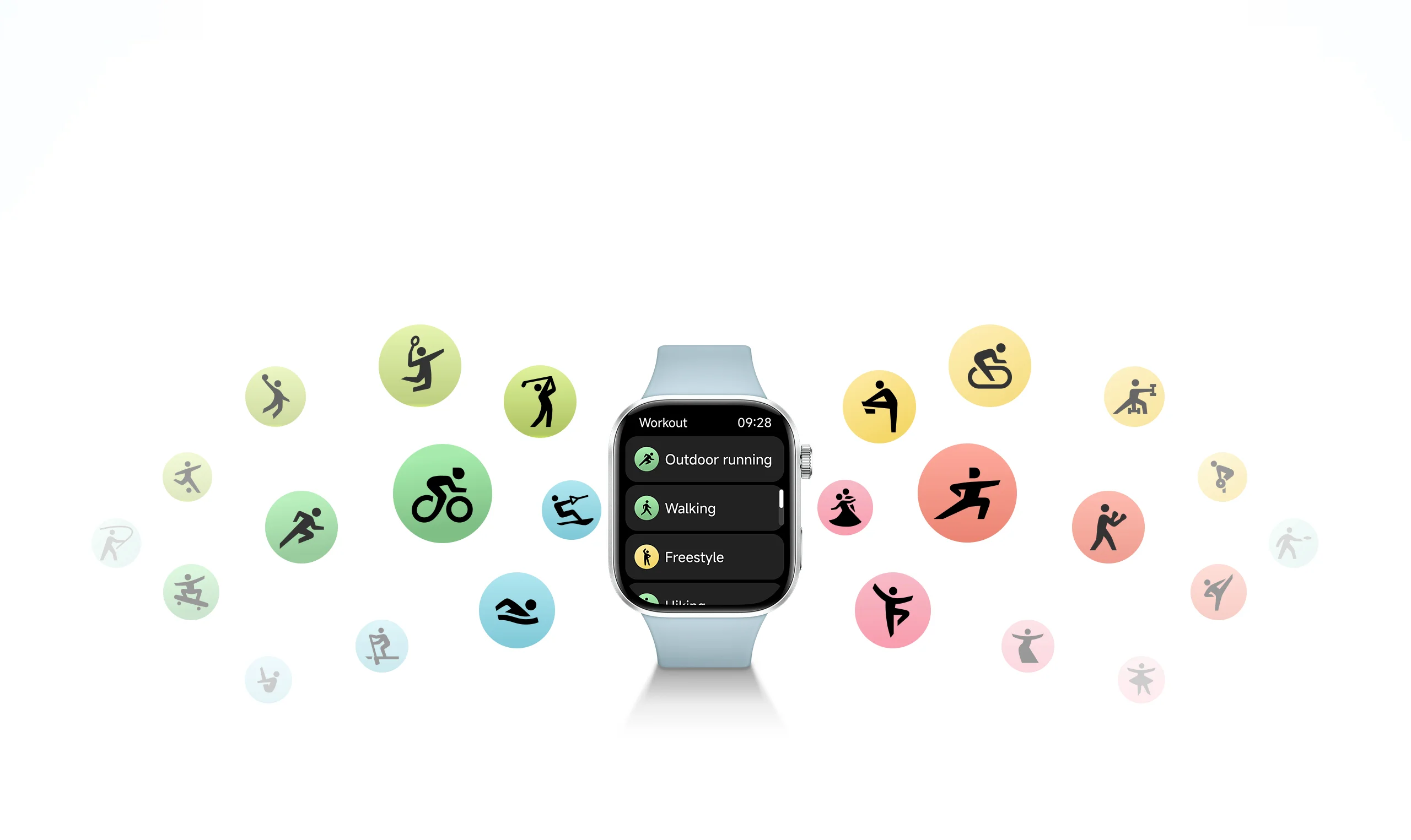Redmi Watch 6 tracking a workout &mdash; 1600 &times; 686
