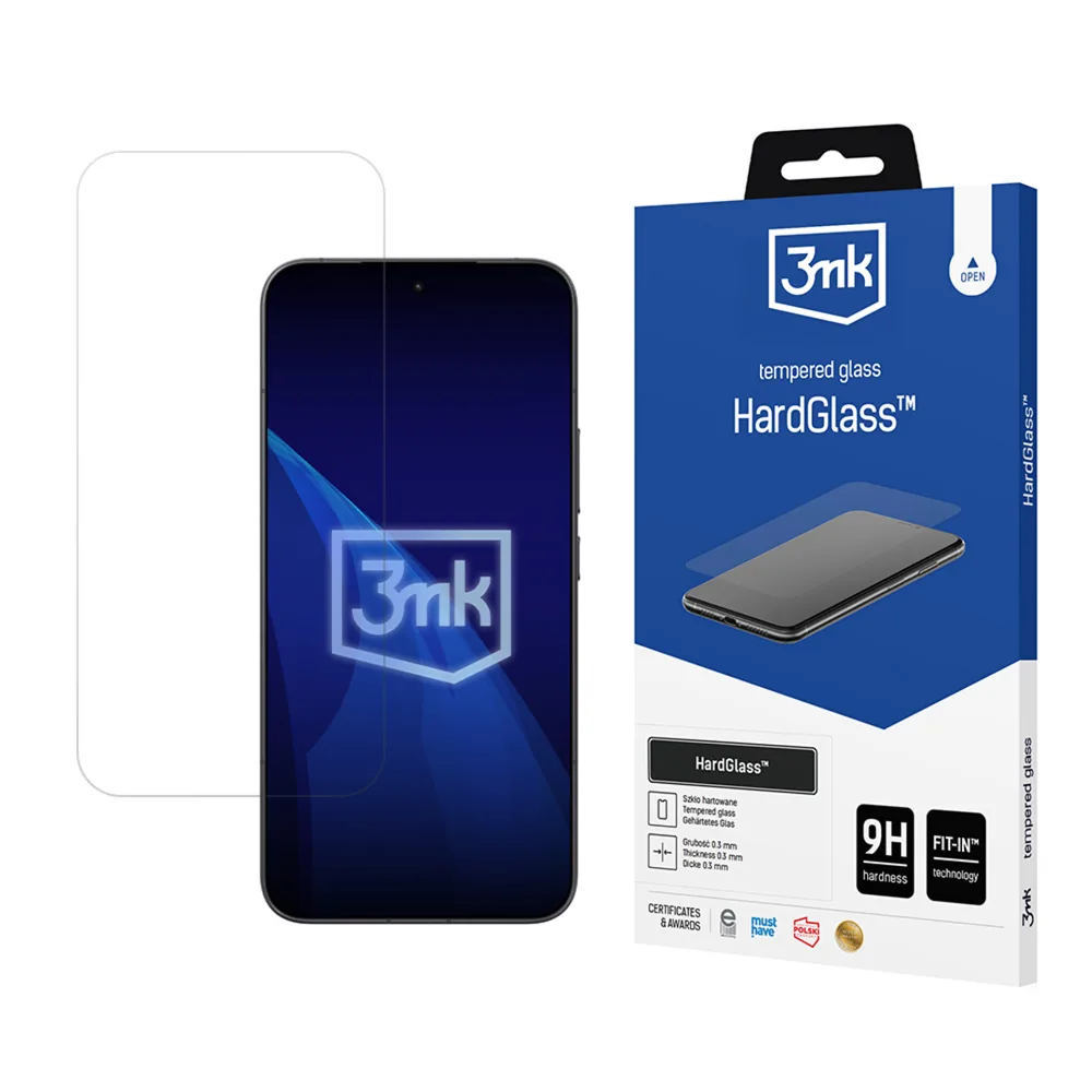 3mk HardGlass tempered glass screen protector for Redmi Note 17 Pro 5G