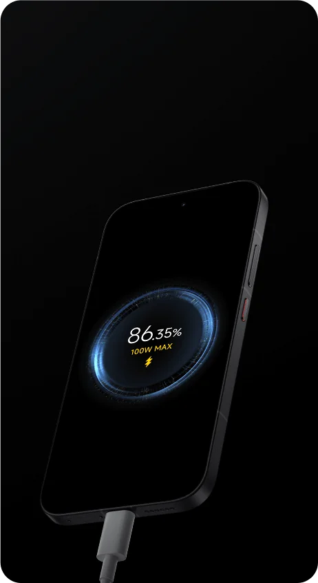 POCO X8 Pro 6500mAh battery with 100W HyperCharge fast charging