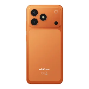 Ulefone Note 23 in Cosmic Orange, back