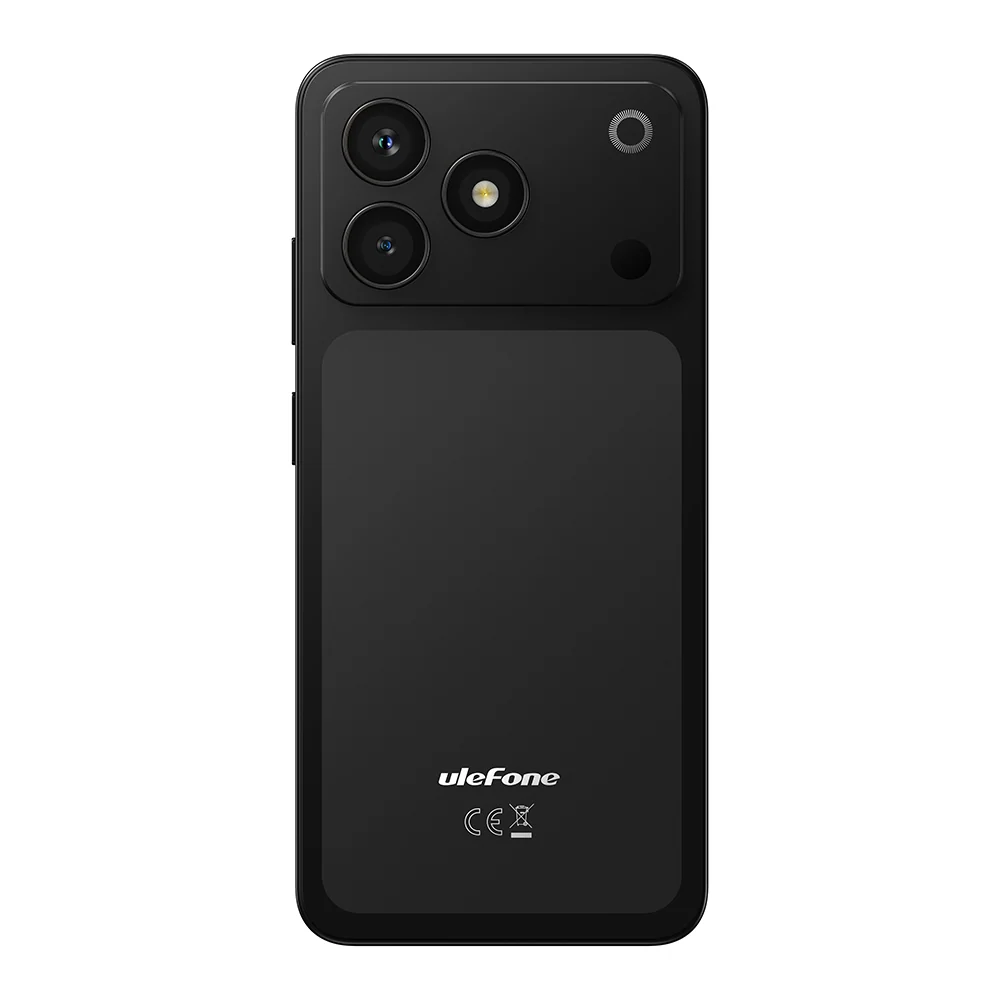Ulefone Note 23 in Crafted Black, back