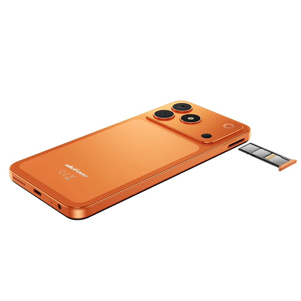Ulefone Note 23 side with SIM tray
